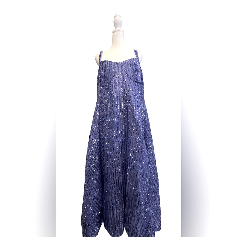 Eloquii Periwinkle Sequin dress
